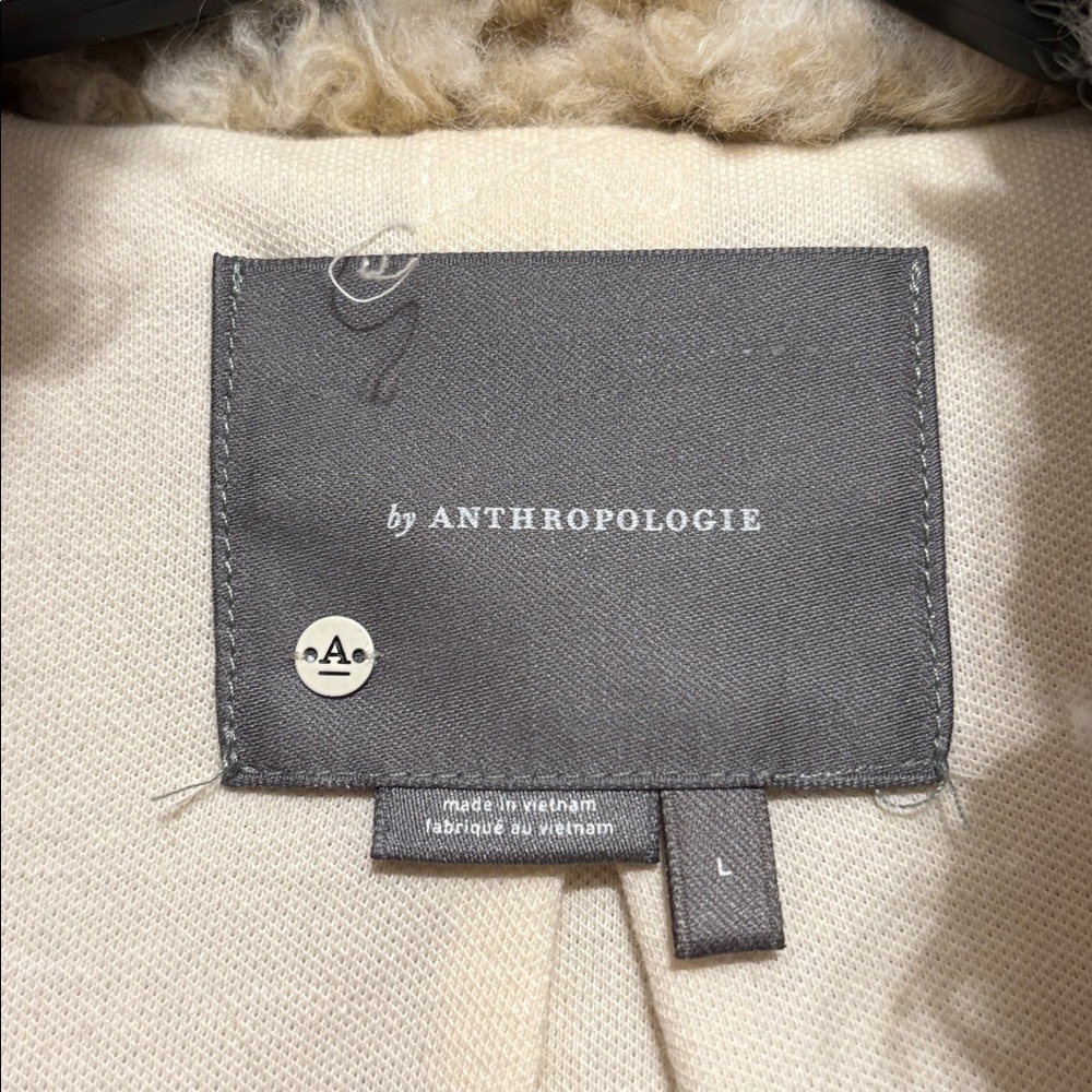 BNNW anthropolgie brenna faux fur coat - Picture 5 of 10